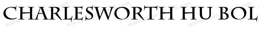 Charlesworth HU Bold字体转换